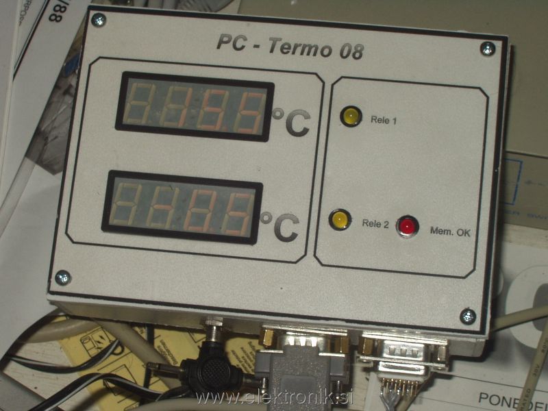 termomomoeter rs232 v ojiju