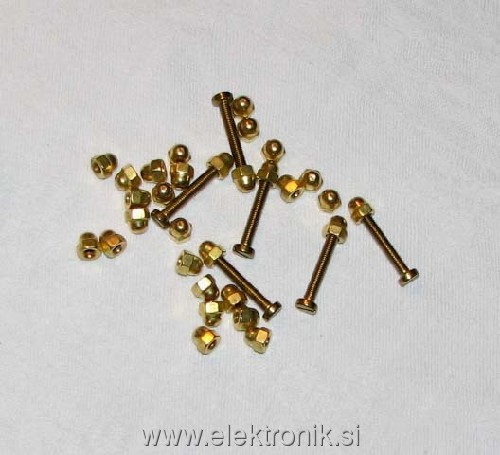 Pokrivne matice - medenina - M3 - elektronik.si.jpg